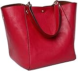 ★ Schleppformen Schalter & abnehmbare Innentasche: Diese Taschen für Frauen hat 2 Formen zu wechseln, auch mit einer abnehmbaren internen Tasche im Inneren, kann es Ihnen helfen, Ihre Artikel gut zu organisieren