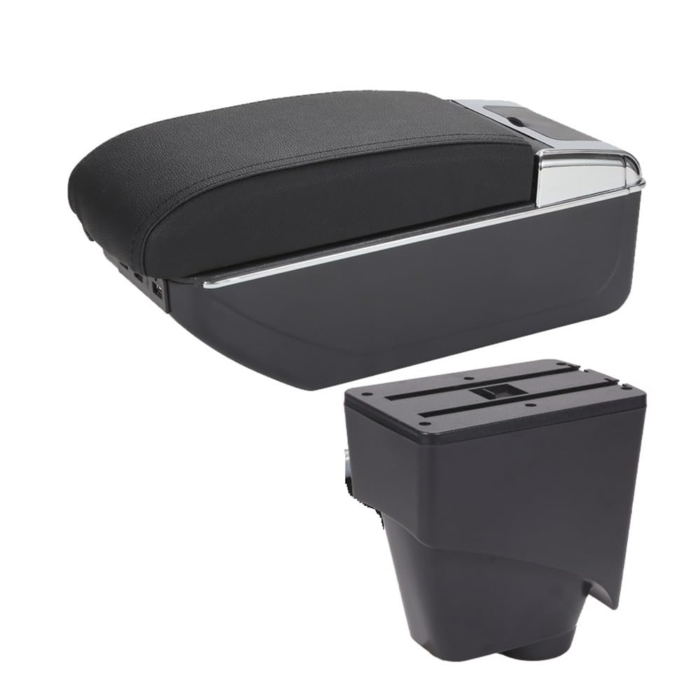 Aierdeyp B2 Black Line 7Usb Car Armrest Box For Citroen For C3 For C4