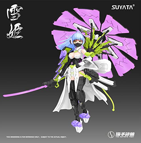 Figura Hunter Psalm Snow Princess escala 1/12 ABS miniatura 3