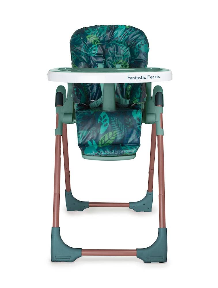 COSATTO Noodle 0+ Trona Bebé - 0 hasta 15 Kilos, Trona Portátil Bebé, Compacta, Regulable en Altura, Silla para Comer Bebé Plegable con 2 Bandejas Extraíbles Fácil de Limpiar, Trona Reclinable