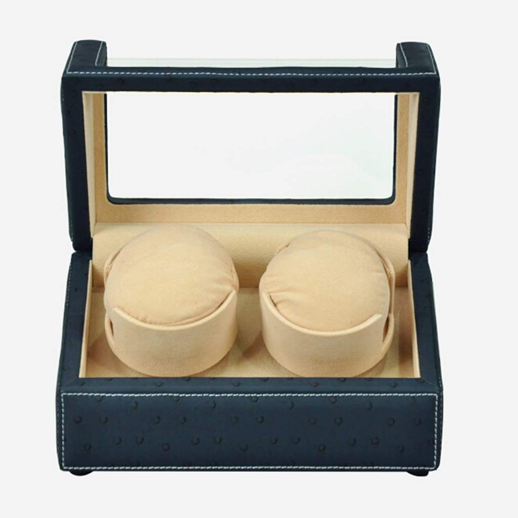 FENOKD Watch Winders Watch Winder, Rotating Shake Table Ultra Quiet Household 2+0 Electric Motor Box Prevent The Watch from Stopping Automatic Winding Boxs W