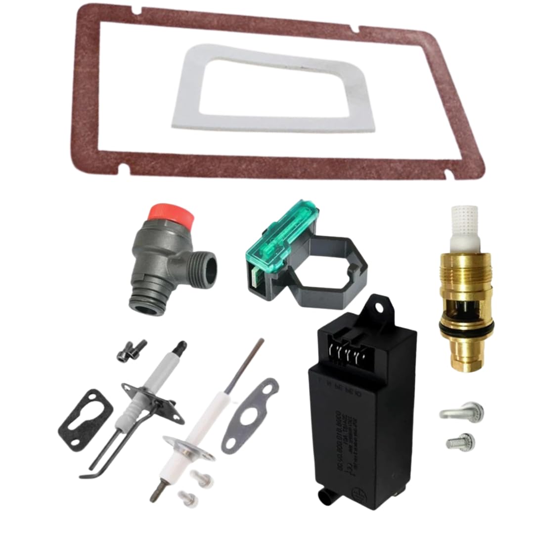 Boiler Service KIT Compatible with Ideal Logic Code Combi Series - 175591 175592 179593 175570 175572 175413 176610 175590