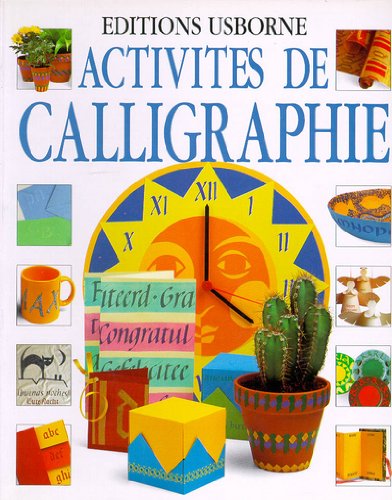 Activités de calligraphie