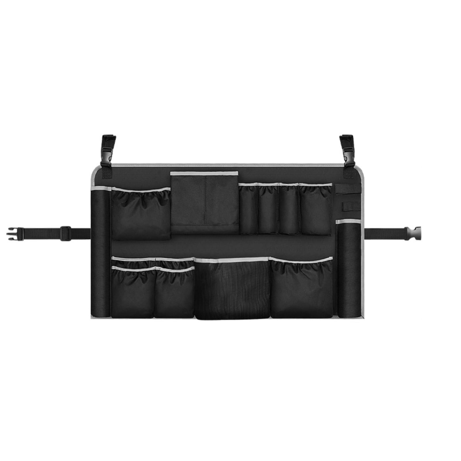 Organizador para Contenedor | Multibolsillo, Bolsa Organizadora con Bolsillos, Ligero, Cesta Colgante para Herramientas Limpieza, Garaje, Conserjes