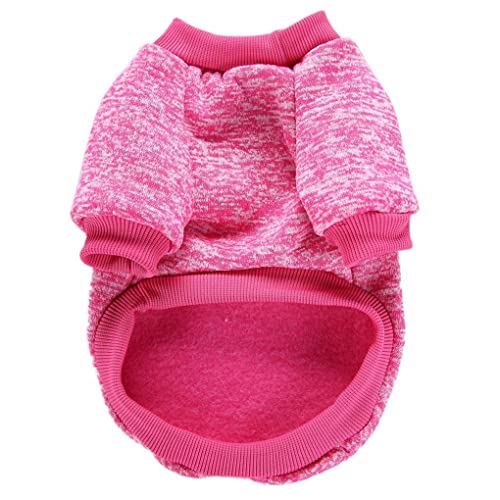 Image of Dog Sweaters for Small Dogs, Soft Fleece Puppy Clothes, Warm Winter Coat
