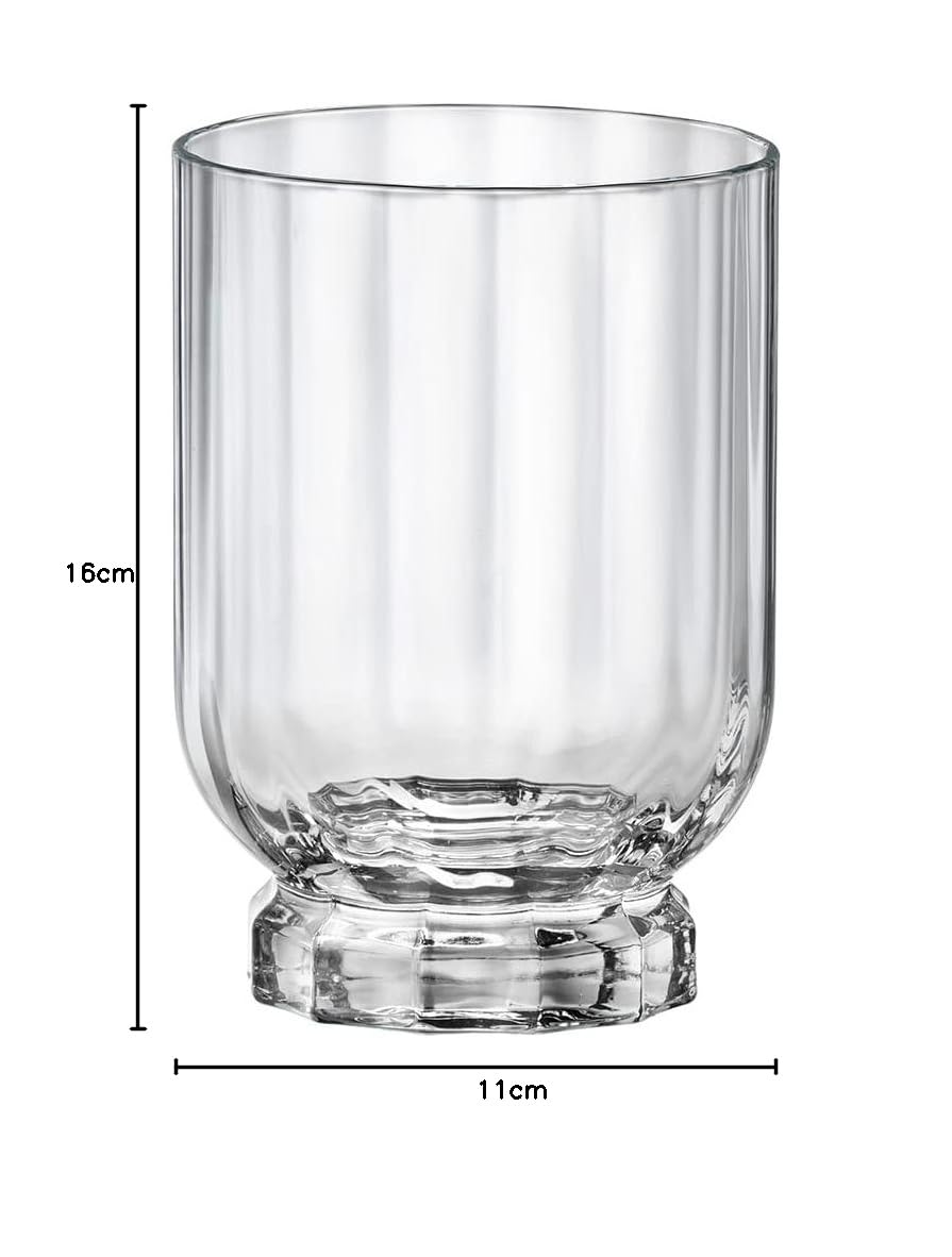 Bormioli Rocco Lot de 6 verres Rocks Bar Florian cl 30