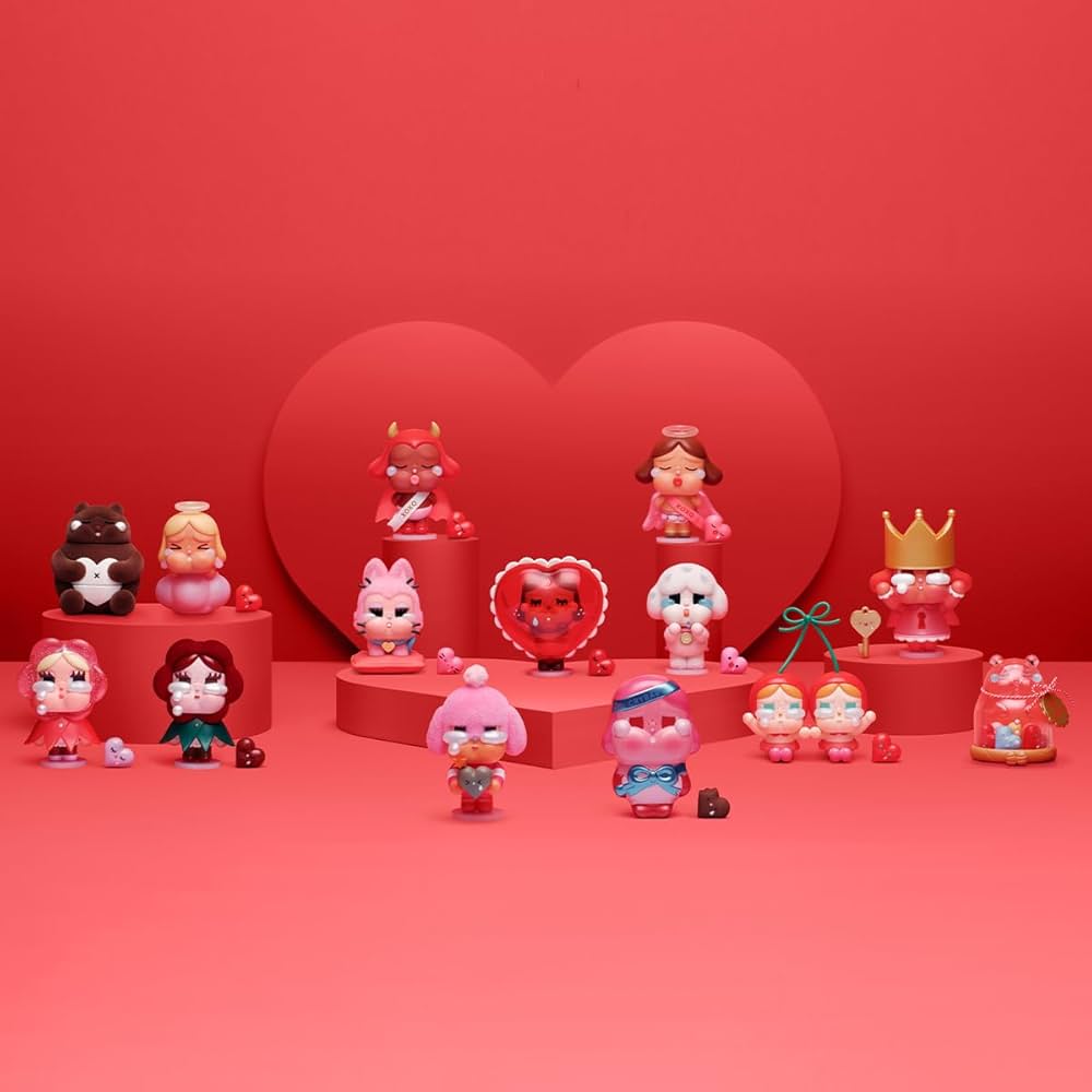 POP MART Crybaby Crying For Love Series Figures de Acción Popular