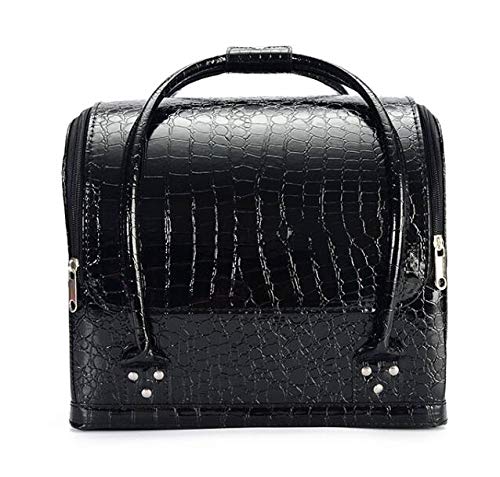 Black make up Bag with strap