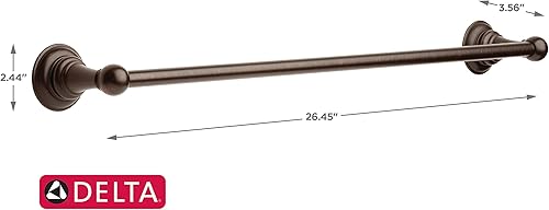 Miniatura 10 de Delta Faucet 134439 Providence - Accesorios de baño, gancho doble para toalla