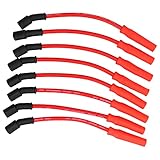Cocoarm Zündkerzenkabel, 10,5 Mm, Extrem Geringer Widerstand, Passend für Silverado Tahoe, Einfache Installation