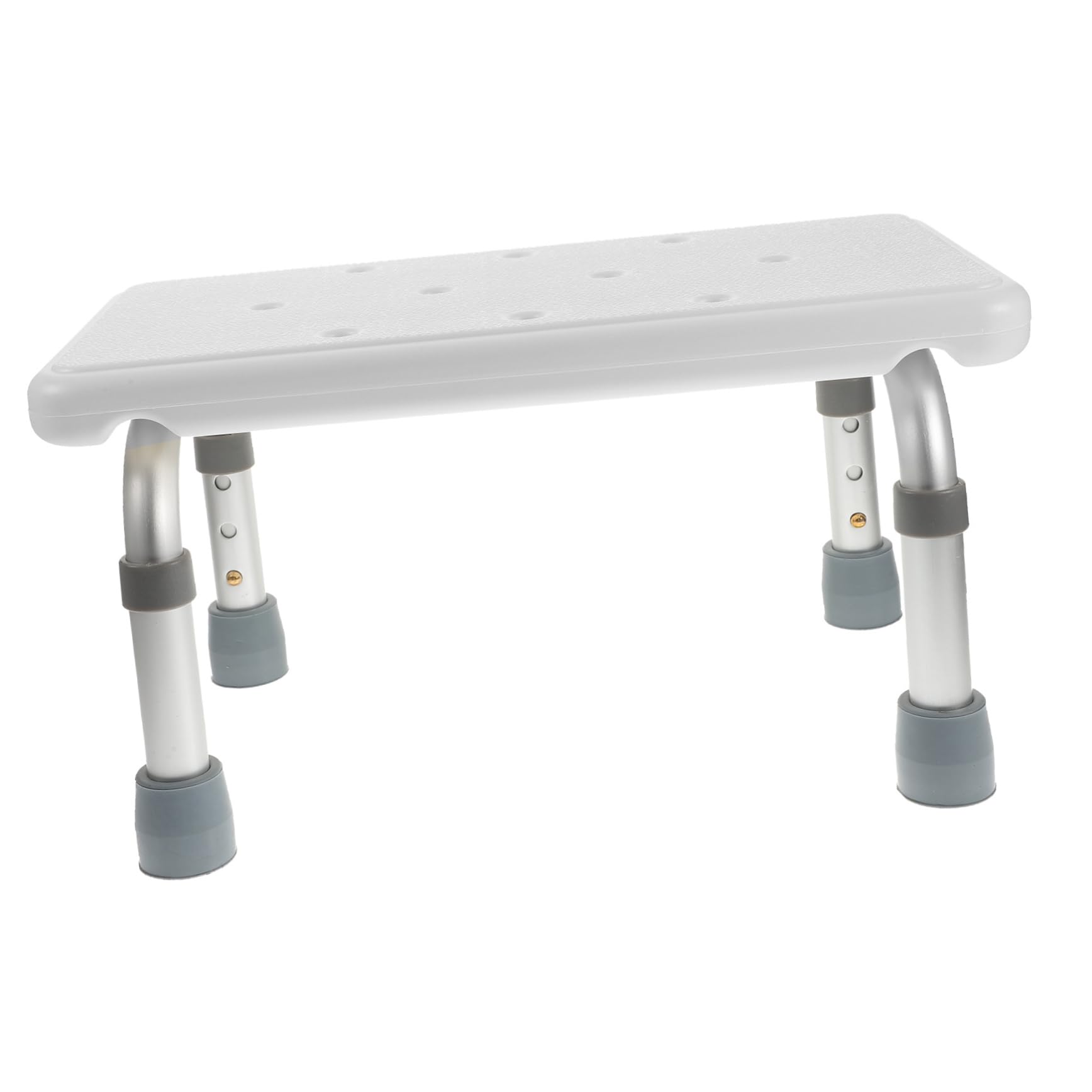 Tabouret de bain antidérapant en aluminium léger pour douche et baignoire d'adultes