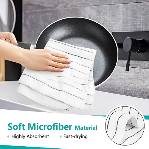 image for AIDEA Kitchen Towels Microfiber Dishcloth 18”x26”, Super Soft and 