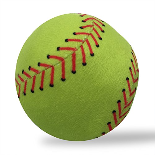 YXCSELL Adult/Youth Unmarked Velvet Velours Baseballs Embellishment for Crafts Sports Fanatic Baseball Sturdy Recreational Use Baseballs for Kids Fun Throwing Toys