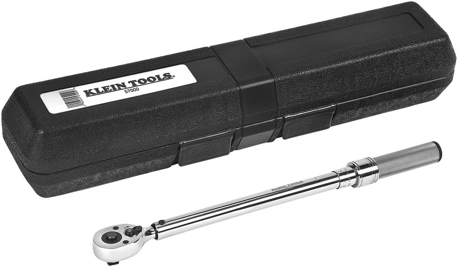 Klein Tools 57000 3/8-Inch Torque Wrench Square Drive 14-Inch Length