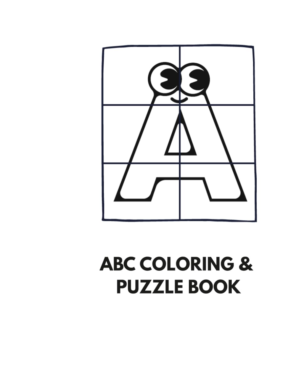 ABC PUZZLE KIDS COLORING BOOK