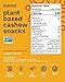 Golden Turmeric Cashews with Skin by Karma Nuts, Whole, Roasted, Vegan, Gluten Free, Low Net Carb, Natural, Everyday Nut Snack, 8oz Jar (Pack of 6)