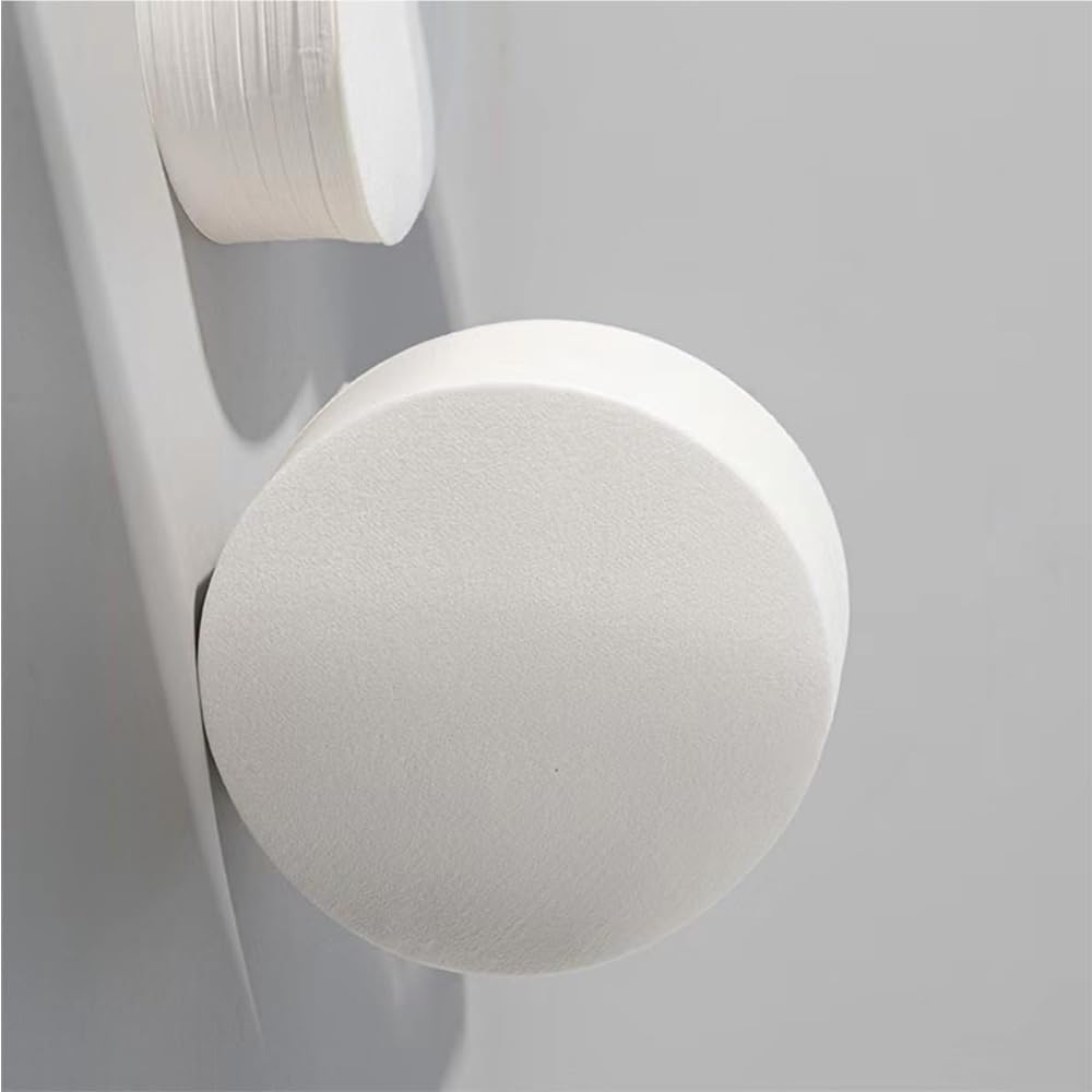 Papel de filtro cualitativo for monitoreo de la contaminación, 100 hojas de fibra de algodón puro sin cenizas(18cm Fast)