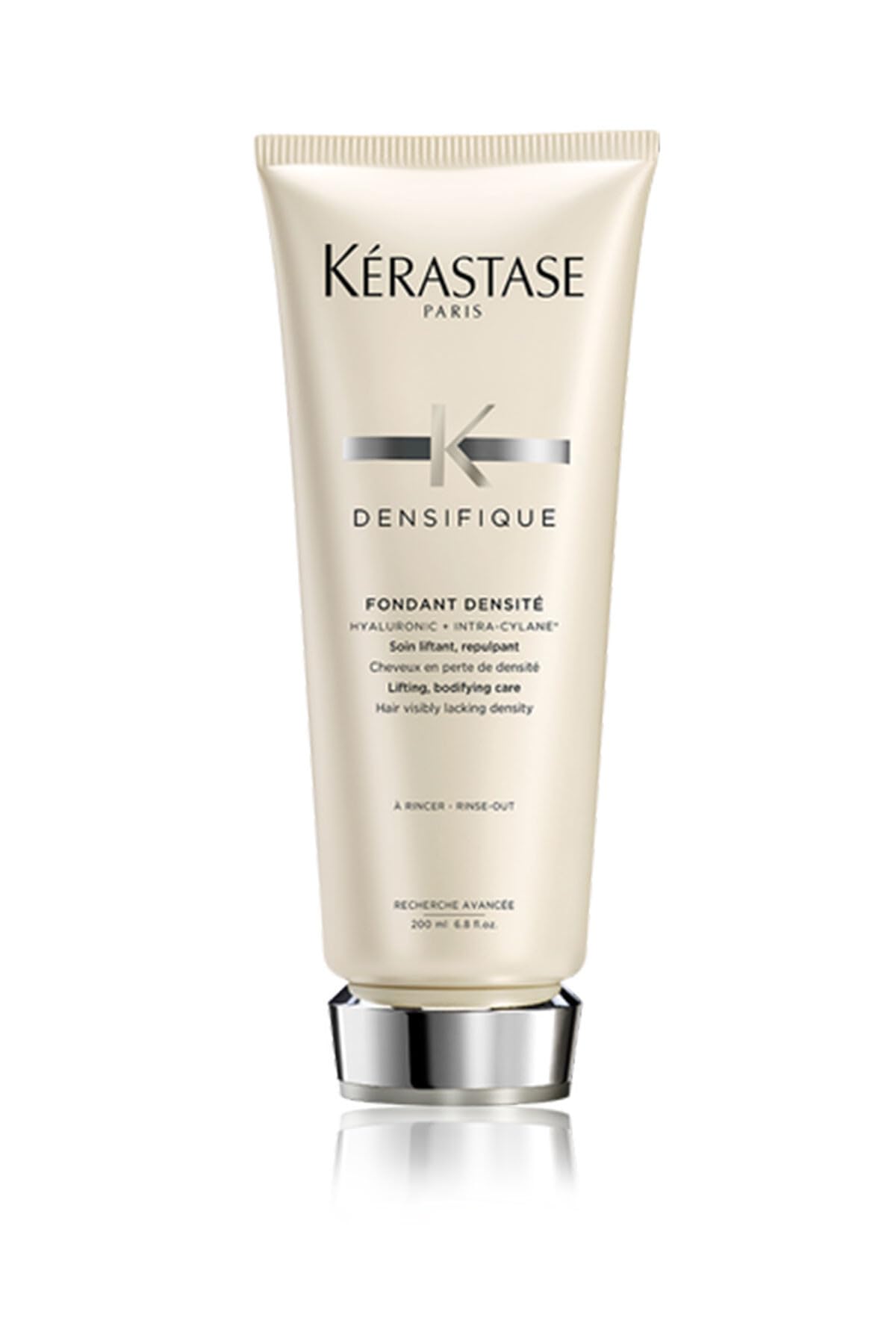 Kérastase Densifique Femme Thickening & Voluminous Conditioner for Fine Hair with Hyaluronic Acid, Gluco Peptides and Ceramides, Fondant Densité, 200 ml