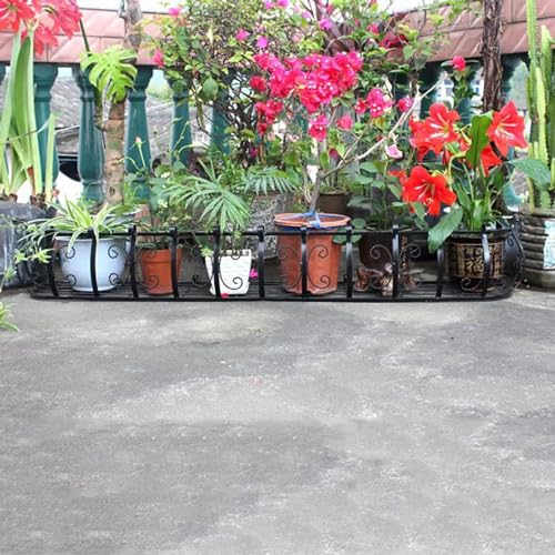 Présentoir à fleurs en métal pour pots de fleurs et décoration intérieure - 3