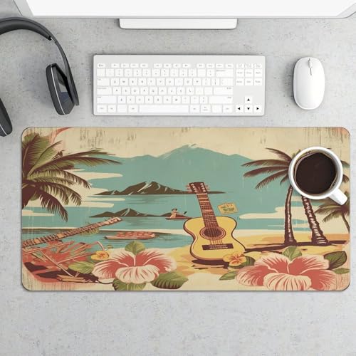 Vintage Hawaii Desk Pad con base antideslizante 30x60 cm miniatura 5