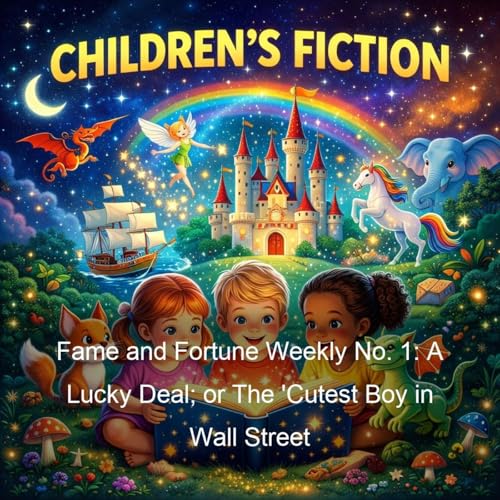 『Fame and Fortune Weekly No. 1: A Lucky Deal; or The 'Cutest Boy in Wall Street』のカバーアート