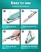 MR.GREEN Portable Nail ClippersMedical Grade Stainless Steel Foldable Nail Cutter Ultra Slim Travel Design