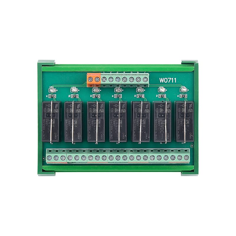 Relais PLC 16 canaux 12V pour rail DIN avec sortie MCU NPN PNP - 4
