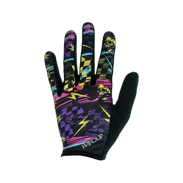 HandupMost Days Full Finger Lightweight Anti-Slip Breathable Mountain Bike MTB Bicycle Enduro Downhill XC Cycling Motocross Unisex Gloves (Shred Til Ya Dead, Medium)