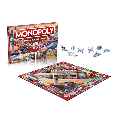 Monopoly Portland ME Edition para 2-6 jugadores miniatura 6