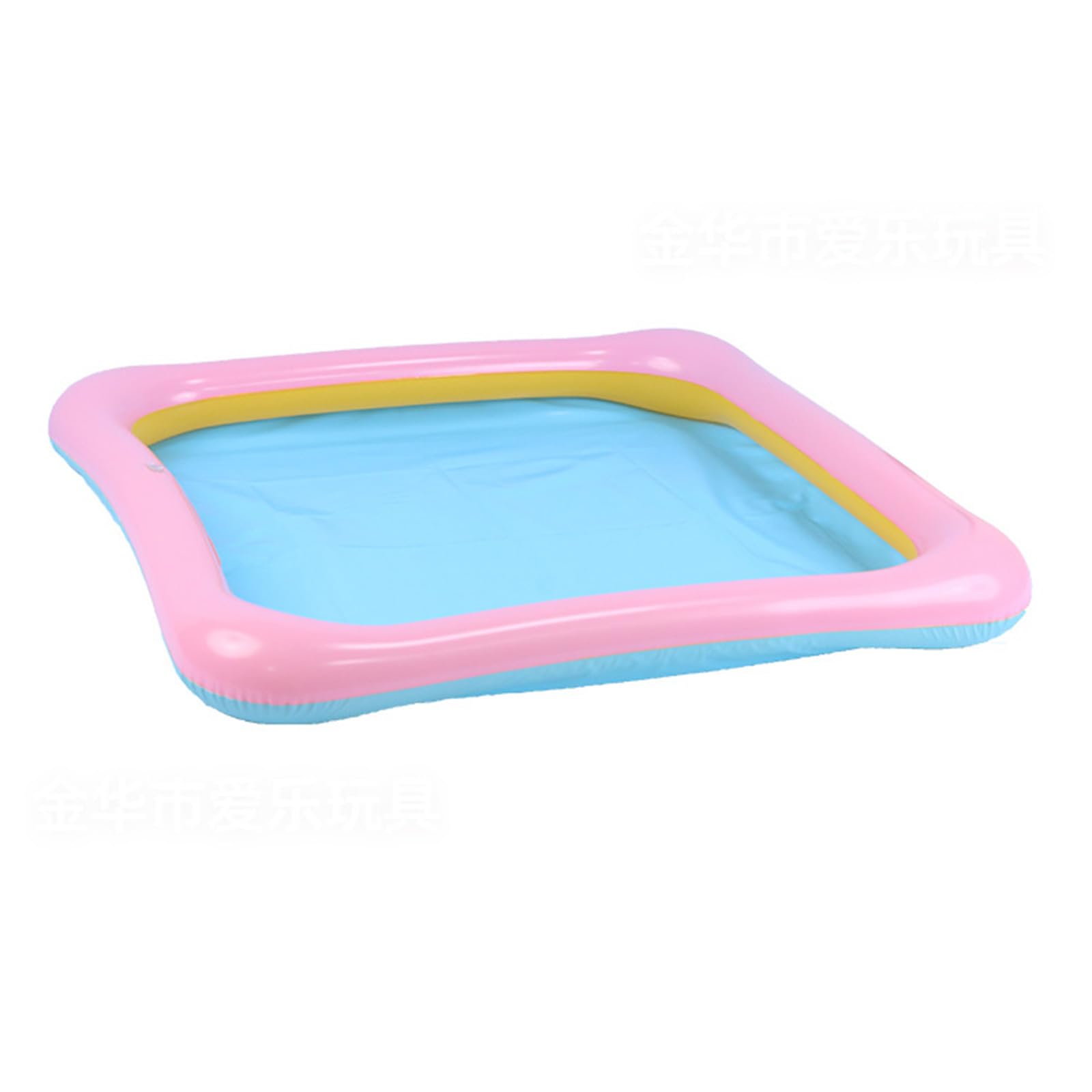Children Sand Play Pool Inflatable Sand Tray Water Toy Holder for Fun Kids Dolls