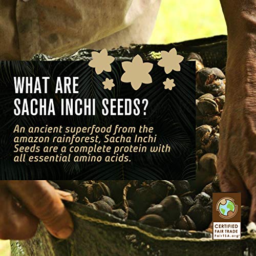 Starseed Sacha Inchi Seed Butter - Organic Plant-Based Butter High Protein Snack - Gluten Free and Nut-Free Butter - Omega 3 Vegan Keto and Paleo - 1oz, 10 Pack - Chocolate - Thumbnail 4