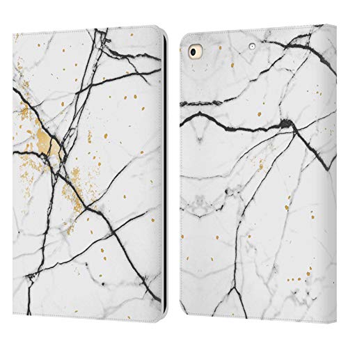 Étui Portefeuille en Cuir iPad 9.7 2017 2018 Housse Protection Marbre Alyn Spiller