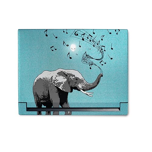 Image of MightySkins Skin Compatible with Alienware M18 R1 (2023) Full Wrap Kit - Musical Elephant | Protective, Durable, and Unique Vinyl Decal wrap Cover | Easy to Apply & Change Styles | Made in The USA