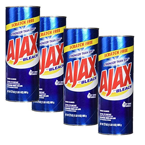 Ajax all-purpose powder cleaner with bleach 21 oz pack of 4