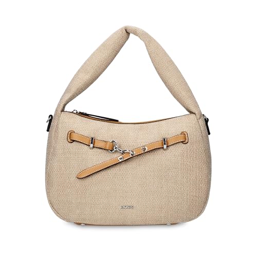 Sac à épaule Picard Nizza marron clair petit format avec bandoulière réglable