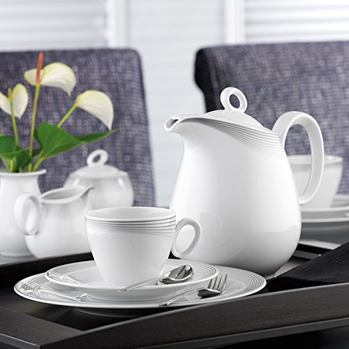 Seltmann Weiden 001.743926 Fashion luxury - Salsiera, 0,60 l, colore: Bianco