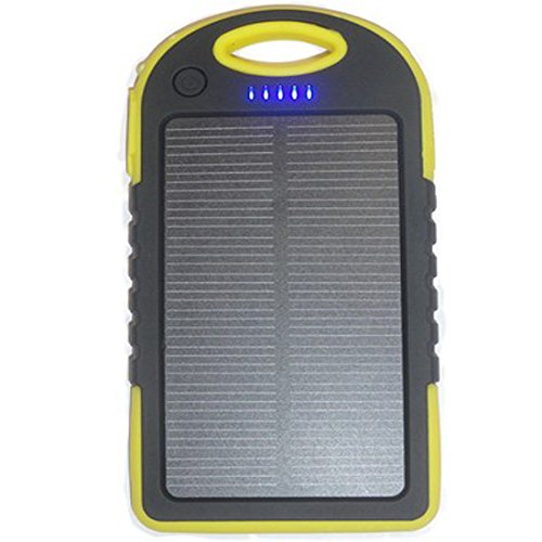 EASY SLPB5000YL Water Resistant Solar Power Bank Amazon.in Electronics