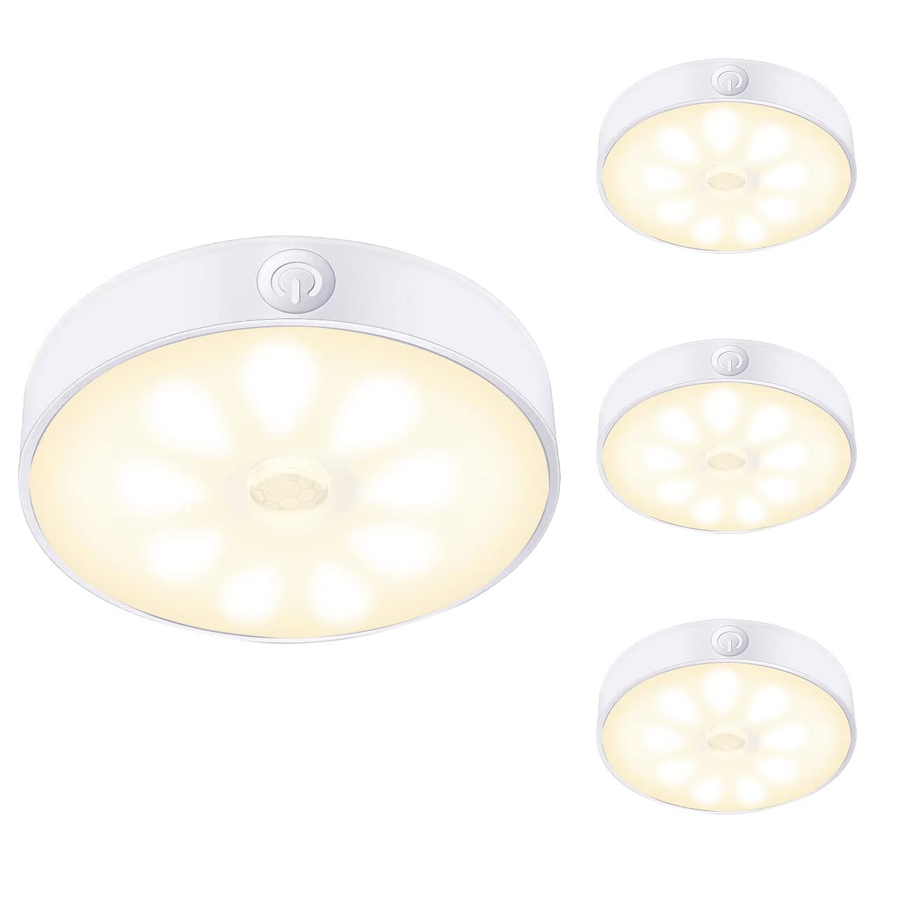 LED Capteur de mouvement Veilleuse, Brancher Mouvement activé Veilleuse