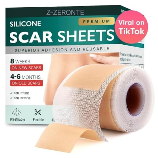 Silicone Scar Sheets,Silicone Scar Tape(1.6"x 120" Roll-3M), Reusable and Effective Scar Removal Sheets, Silicone Scar Removal Sheets for Surgical Scars,Healing Keloid, C-Section, Tummy Tuck