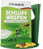 anwerk Schlupfwespen gegen Lebensmittelmotten - Biologisch Lebensmittel-Motten bekämpfen - 2X Tricho-Gramma Karte à 3 Lieferungen - Alternative zu Mottenspray, Pheromonfallen