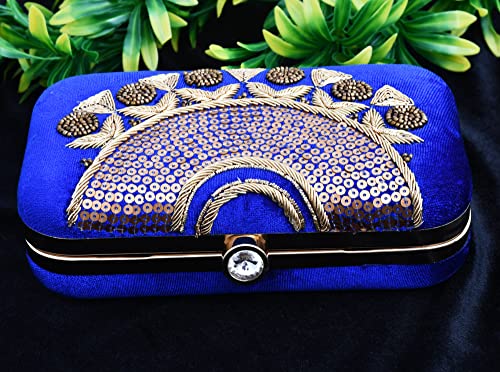 Image of For The Beautiful You Neck Embroidered Women's Clutch