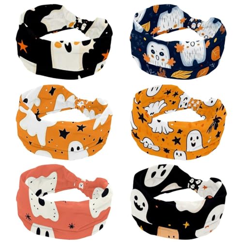 Bandeaux larges antidérapants pour femme : élastiques de sport anti-glisse Halloween
