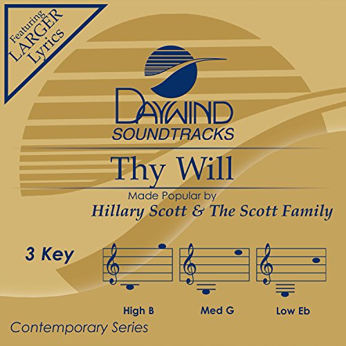 Thy Will [Accompaniment/Performance Track]