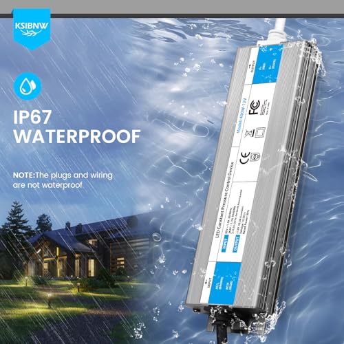 Transformateur 220V 12V compact contre les coupures d'éclairage LED extérieur - 2