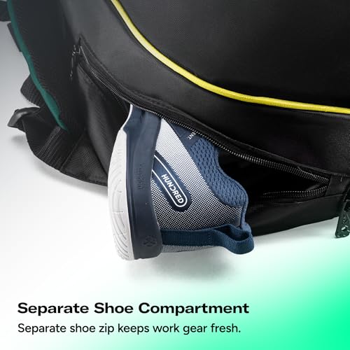 Image of HUNDRED Pickle Pack Pickleball Kit Bag | Spacious Paddle Sports Kit Bag with Large Compartment for Paddles, Shoes & Gear - Ideal for Sports, Gym & Travel | Unisex Design