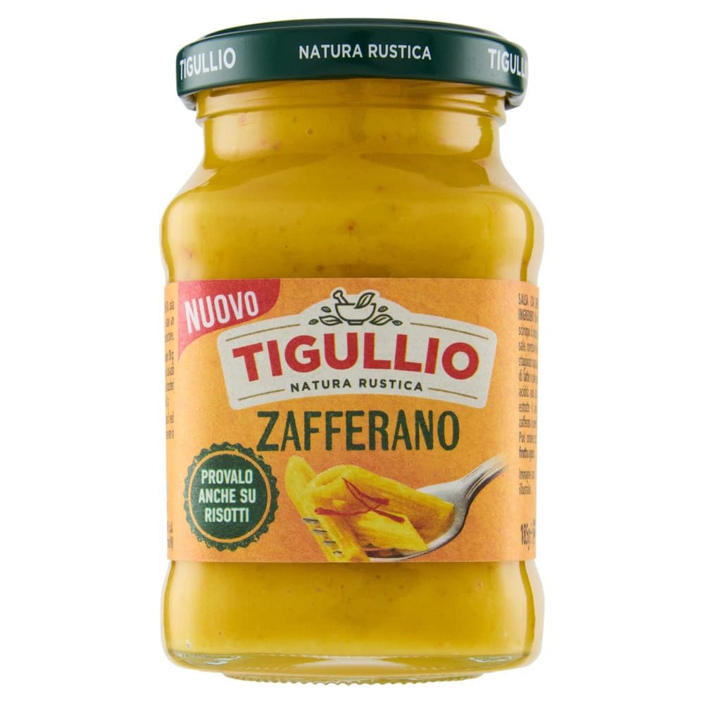 Italian Gourmet Bundle Safran Sauce 12x 185g + Italian Gourmet Polpa Gratis – Cremige italienische Sauce mit Safran, Pastasauce für Risotto, Pasta, Gnocchi, Gemüse, Fleisch, Fisch & Vorrat 2,22kg