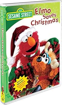 DVD Elmo Saves Christmas Book