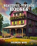 Beautiful Vintage Houses: coloring book