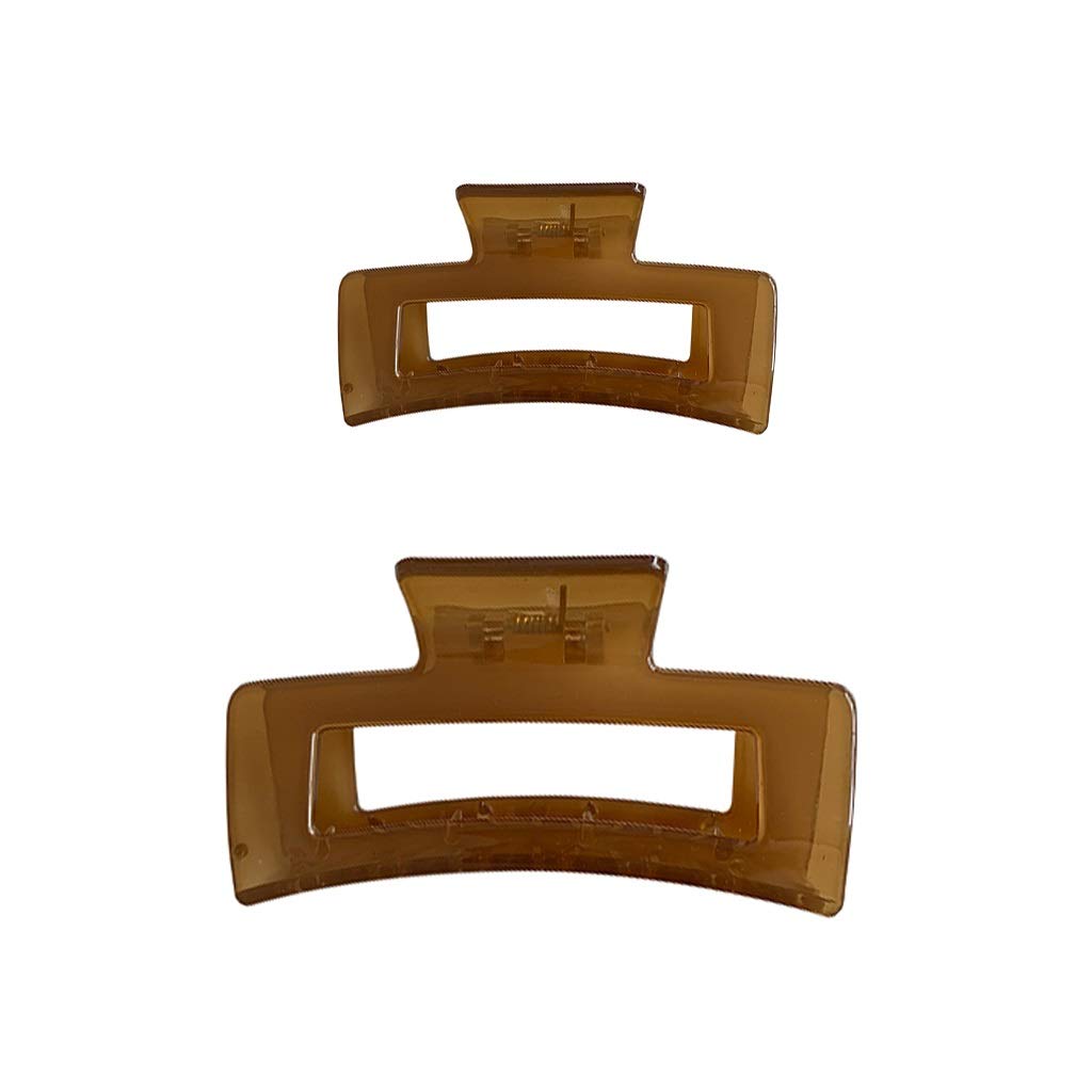 NYKKHair Clips Simple Style Temperament Rectangular Plate Hair Catch Elegant Ponytail Clip Hairpin Hair Hair Accessories Catch Clip Barrettes Hairpins (Size : M)