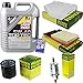 Produktbild QR-PARTS 69345959 Filter Set Inspektionspaket 5 Liter Liqui Moly Motoröl Top Tec 4100 5W-40 MANN-FILTER Innenraumfilter Kraftstofffilter Luftfilter Ölfilter